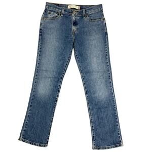 Vtg Levi's 505 Jeans Womens 8M‎ 30X28 Blue Fade Relaxed Straight Leg Cowgirl